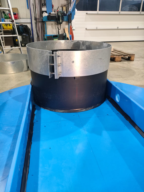 Raccord pour tube dôme